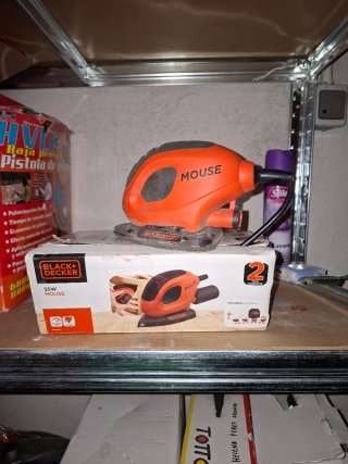 Lijadora Black & Decker Mouse 55W