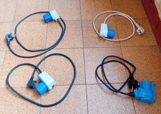 Conector de luz Schuko