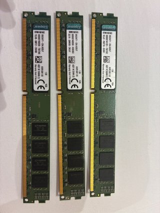 3 Módulos Memoria RAM DDR3 Kingston