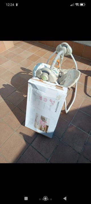 Hamaca eléctrica para bebé