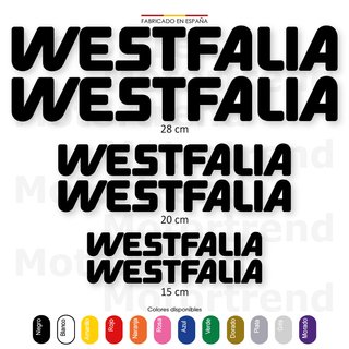 Kit Vinilos Westfalia Camper Furgoneta Caravana