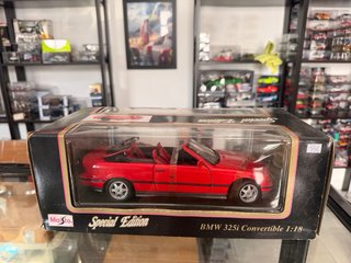 BMW 325i E36 Cabrio 1:18 Maisto Special Edition