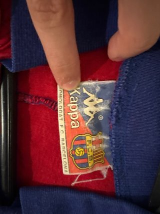 Equipación FC Barcelona 90’s Kappa Vintage, XL