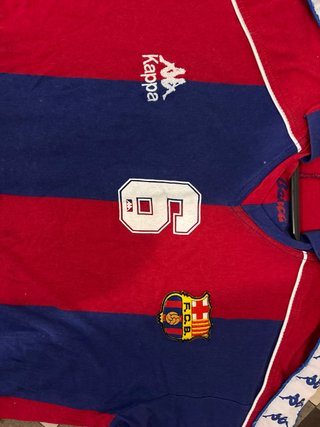 Equipación FC Barcelona 90’s Kappa Vintage, XL
