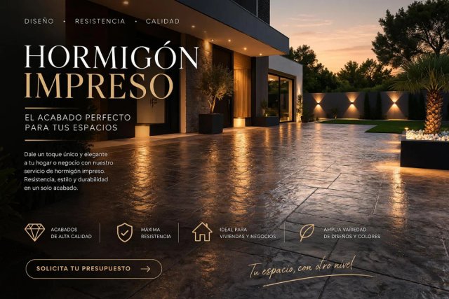 Hormigón Impreso y Pulido