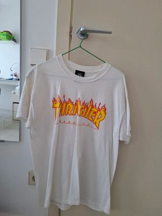 Camiseta Thrasher Blanca