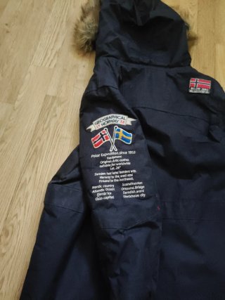 Chaqueta Geographical Norway Negra