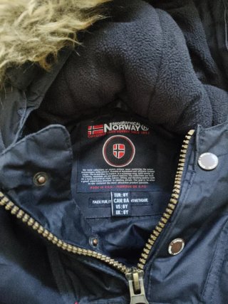 Chaqueta Geographical Norway Negra