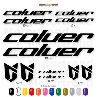 Kit Vinilos Coluer Bicicleta