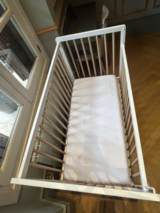 Cuna de bebé blanca Zara Home