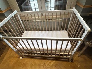 Cuna de bebé blanca Zara Home