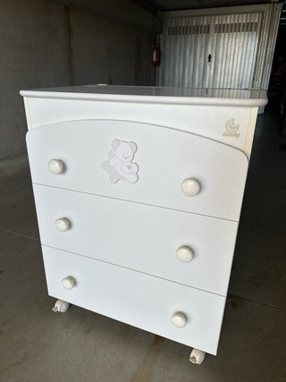 Fasciatoio Italbaby Bianco