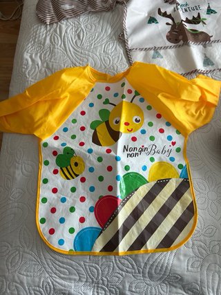 Lote Baberos Mangas Bebé