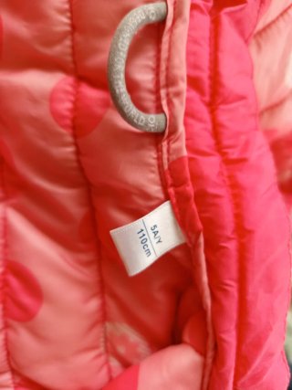 Chaqueta de Invierno Rosa para Niña