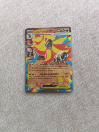 Carta Pokémon Mega-Pyroar EX Español