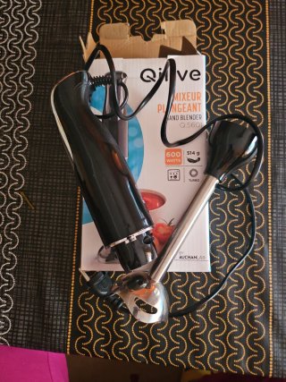 Batidora de mano Qilve 600W