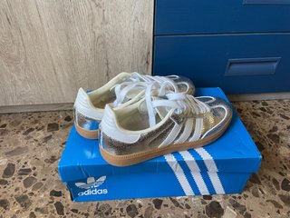 Adidas Samba Plateadas Talla 37