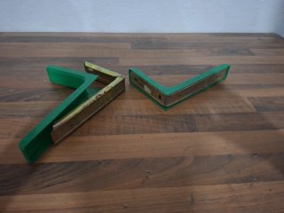 2 Soportes de Estantería Metálicos