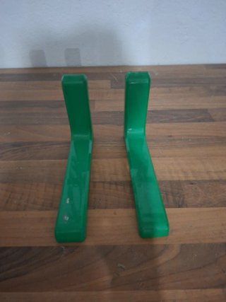 2 Soportes de Estantería Metálicos