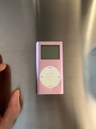 Lote 2 iPod mini A1051 Vintage Rosa y Plata