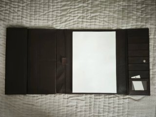 Carpeta Ejecutiva de Piel Adolfo Dominguez