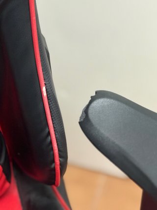 Silla Gamer Stinger Negra y Roja