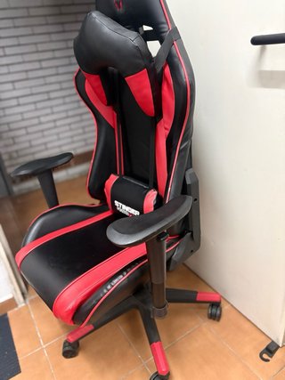 Silla Gamer Stinger Negra y Roja