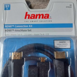 Kit Conexión HDMI Hama 3 en 1