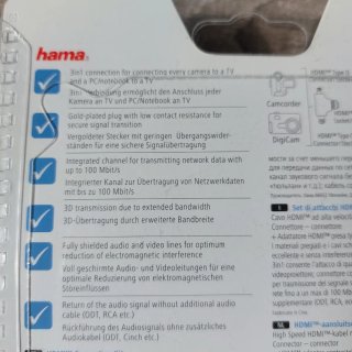 Kit Conexión HDMI Hama 3 en 1