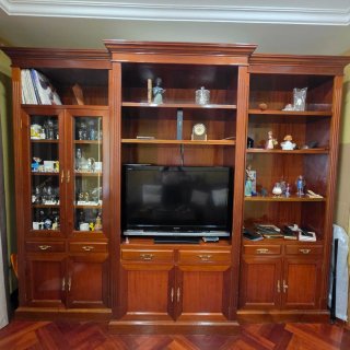 Mueble salón clásico gran capacidad