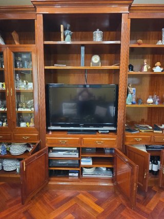 Mueble salón clásico gran capacidad