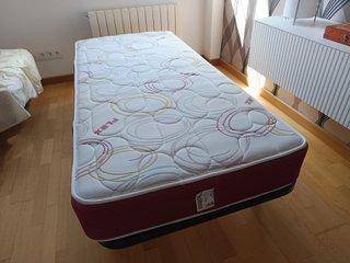 Colchón Flex Junior Visco A y Somier Somiflex F2