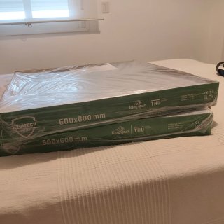 2 Paquetes de placas de yeso laminado