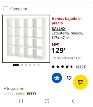 Estantería Kallax Ikea