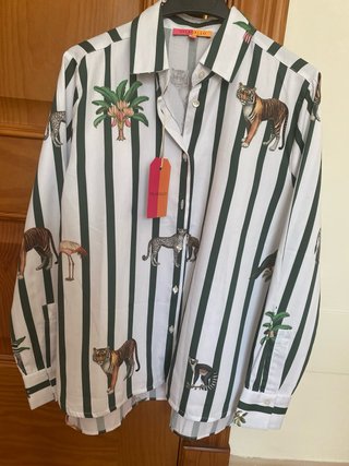 Camisa Vilagallo Estampada