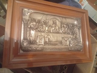 Cuadro Relieve La Última Cena