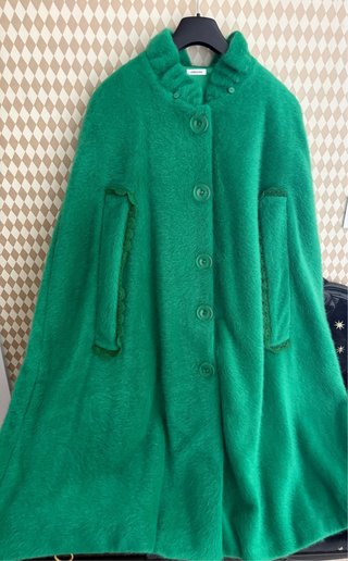 Capa Manoush Verde Esmeralda Talla Única