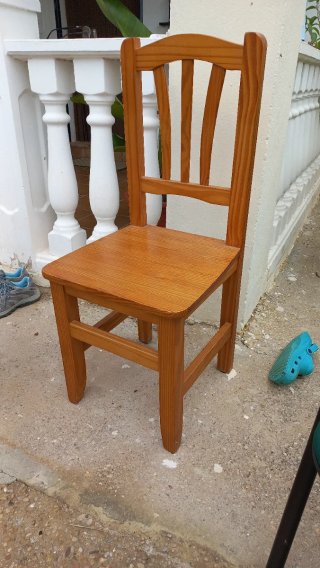 Sillas de comedor de madera de pino