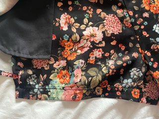 Minifalda pantalón estampada