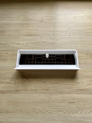 Mesa de oficina madera y metal