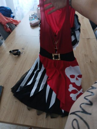 Disfraz Pirata Calavera talla 10-11