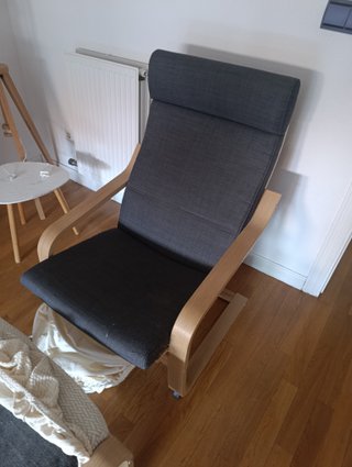 Sillón y reposapiés Ikea
