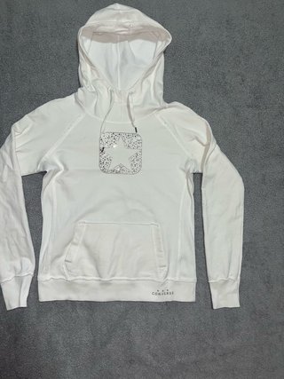 Sudadera Converse Blanca con Estrella