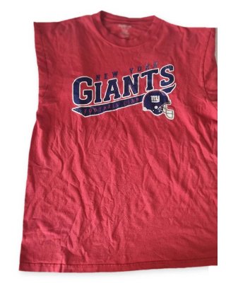 Camiseta Reebok New York Giants NFL roja talla M