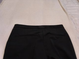 Pantalón vestir negro mujer Zara