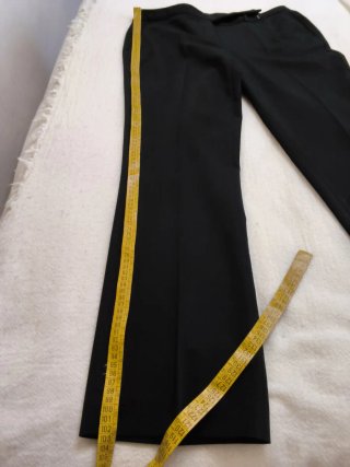 Pantalón vestir negro mujer Zara
