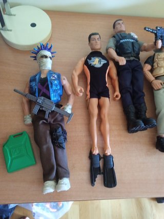 Muñecos Action Man. Varios modelos.