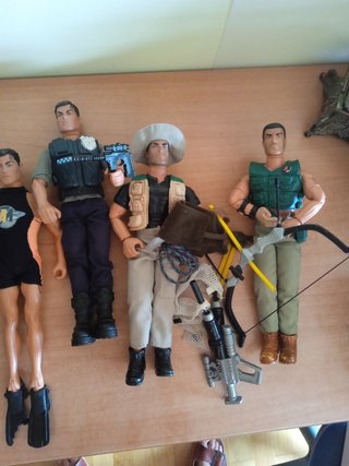 Muñecos Action Man. Varios modelos.
