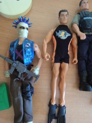 Muñecos Action Man. Varios modelos.