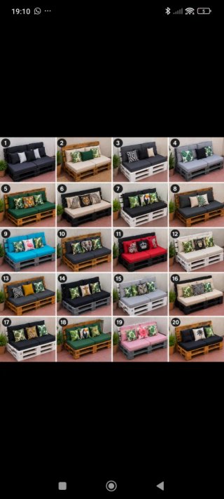 Sofá Pallet Personalizado
